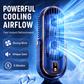Ventilateur de bureau portable avec 5 vitesses