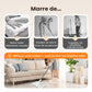 🧹 Serpillère Réutilisable – Pince Biomimétique Auto-Serrante, Manche Télescopique 100 cm, Rotation 360° & Écologique (Multi-Surfaces) !