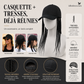 Casquette de baseball avec tresses intégrées