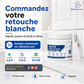 Pâte de retouche pour meubles blancs avec pincea