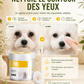 Lingettes nettoyantes naturelles à base de plantes pour les yeux et les oreilles des animaux de compagni