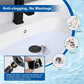 🚰 50% DE RÉDUCTION 🔧 Filtre de vidange 3-en-1 pour lavabo – Acier inoxydable & panier à cheveux amovible – Universal 1,1–2,36 pouces, bouchon à ressort – finition noir mat, durable et facile à nettoyer 🛁✨🛠️
