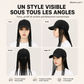 Casquette de baseball avec tresses intégrées