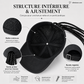 Casquette de baseball avec tresses intégrées