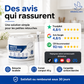 Pâte de retouche pour meubles blancs avec pincea