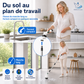 Brosse de nettoyage rotative électrique améliorée avec écran LE