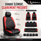 📢📢50% DE RÉDUCTION !! ⏰ Ensemble de 9 housses de siège auto en cuir – Ajustement universel, durables & faciles d'entretien – Parfaites pour le confort & la protection en voiture 🚗