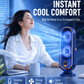 Ventilateur de bureau portable avec 5 vitesses