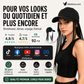 Casquette de baseball avec tresses intégrées