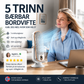 Ventilateur de bureau portable avec 5 vitesses