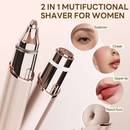 🥳SOLDES 2026🥳💞Plus de 50 000 exemplaires vendus !⏰💖Épilateur facial 2-en-1 – Doux, indolore et précis. Lame ergonomique, lumière LED. Une peau lisse en un instant. ✨🌸