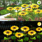 🌻Lampes LED solaires en forme de tournesol à planter dans le jardin