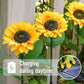 🌻Lampes LED solaires en forme de tournesol à planter dans le jardin