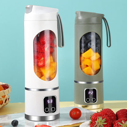 🍊✨ Portable cordless citrus juicer – Fresh juice in seconds, compact and stylish, to take with you wherever you go 🍋