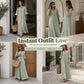 👗 50% DE RÉDUCTION ✨ Robe longue ample col V – Fluide, drapé doux & polyvalente – Parfaite du jour au dîner – élégante et confortable 🌙🌸🌿