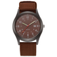 Montre à quartz avec aiguilles phosphorescentes — Design classique