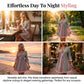 Mini-robe femme à col en V et imprimé bohème