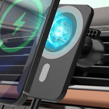 Chargeur sans fil magnétique de voiture à charge rapide 15W⚡