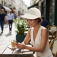 Chapeau de soleil respirant et ajustable pour femme, avec élastique pour queue de cheval
