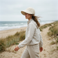 Chapeau de soleil respirant et ajustable pour femme, avec élastique pour queue de cheval