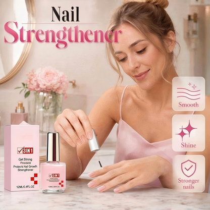 Renforçateur d'ongles pour ongles fragiles et présentant des imperfections