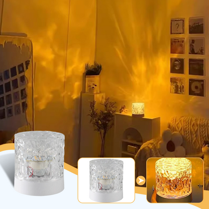 Lampe projecteur « Vagues de l'océan »