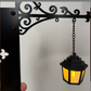 Lampe-serre-livres miniature en forme de lampadaire rétro