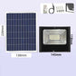 Ensemble de lampes solaires d'extérieur à capteur, étanches
