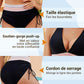 🔥Achetez-en 2, la livraison est offerte💃Ensemble de bikini à taille haute et effet amincissant, avec motif color block