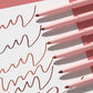 Lot de 6 crayons à lèvres mats très pigmentés