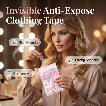 Ruban adhésif invisible anti-découverture pour vêtements