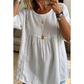 Women's Lace V-Neck 7/8 Sleeve Blouse